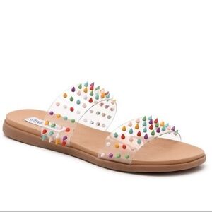 Steve Madden Multicolor Studded Women's Sandals women’s size 8